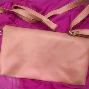 Women Peach Colour Bag