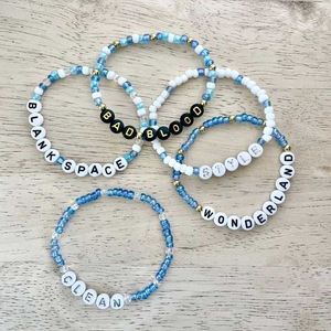 Customizable Word Bracelet