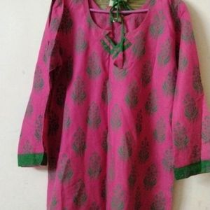 Beautiful Cotton Full Sleeves Kurti