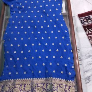 Banarsi Print Blue🔵Kurta