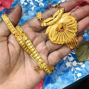 One Gram Gold Plated Raani Haar