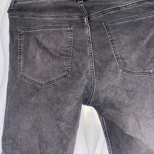 Denim Riped Jeans Slim