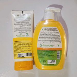 Face Wash And Body Lotion