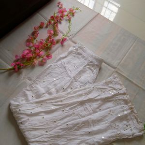 Chikankari Kurti Plazo Set