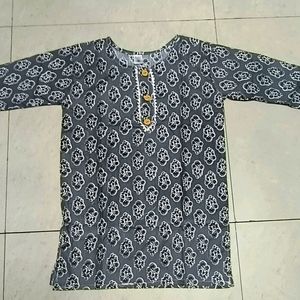 Grey Kurta (M Size)