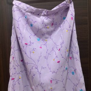 Lavender Cute Female Skirt