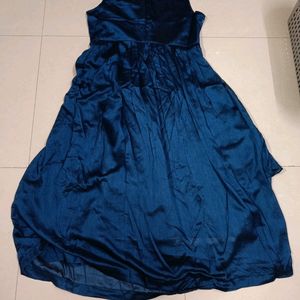 Blue Gown With Jacket