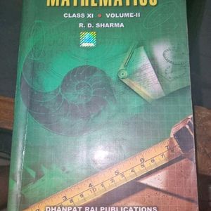 Maths RD SHARMA Class 11 Volume ll