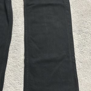 H&M Black Twill Trousers