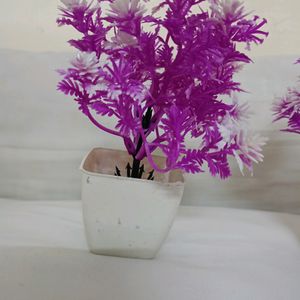 Set Of Four Artificial Plants With Pot