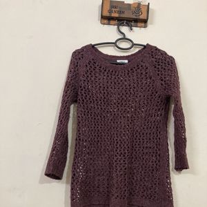 Woollen Net Top - Brand New