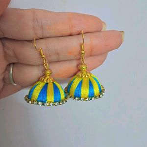 Silk Thread Earings