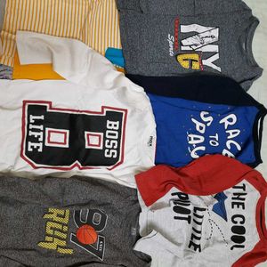 Kids Tshirts 3-4 Yrs Assorted