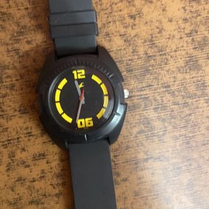 Black Fastrack Watch