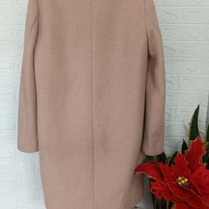 Imported Nude Overcoat