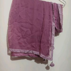 Light Purple💜 Plazo Salwar Suit With Dupatta