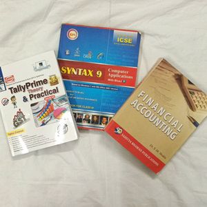 Tally+Financial Accounting+Computer Syntax Books