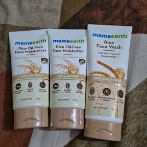 Ricewater Facewash And Moisturizer 2pcs