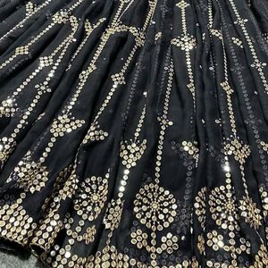 Black Designer Lehenga Choli