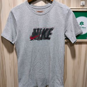 Nike Grey Big Logo T-Shirt