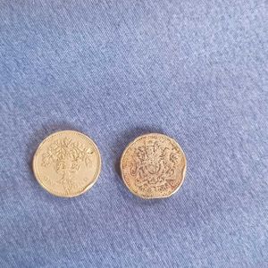 United Kingdom 1 Pound Coins