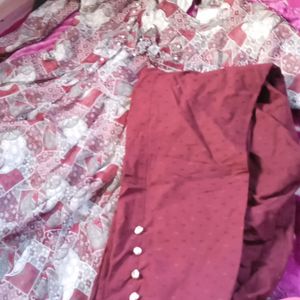 Round Kurti PLAZO Sets