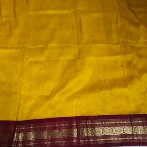 Pure Kanchi Pattu Saree 💛❤️