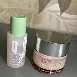 Clinique Moisture Surge And 30 Ml Clarifying Lotio