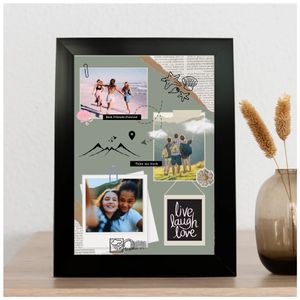 Customised Frame Gift Digital Art Poster Collage