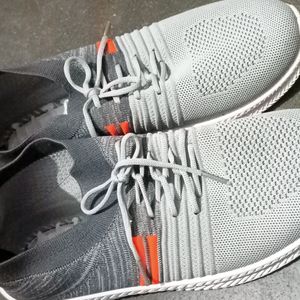 Mens Grey Shoes Without Insole