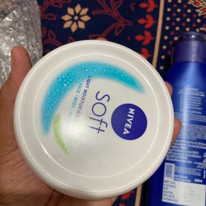 Combo Of Nivea Lotion Cream And Himalaya Soap