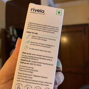 Rivela 10% Vit C Serum With Hyaluronic Acid