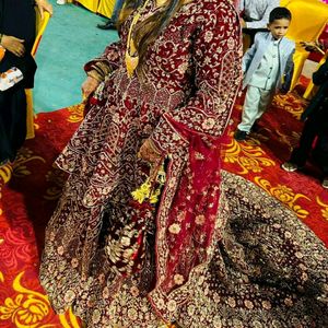 Zardosi Work Bridal Lehenga