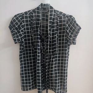 NEW Check Pattern Unused Top