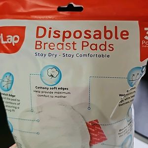 Luvlap Disposable Breast Pads(60) & Reusable New