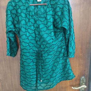 Green Top- Bought From Myntra
