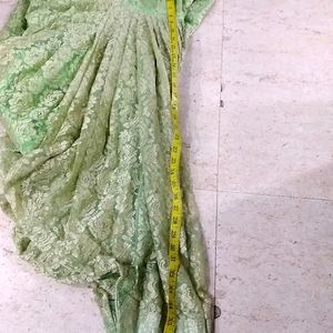 Patiala Salwar Aur Dupatta Fabric Net