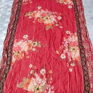 Red Dupatta