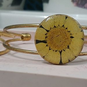 Yellow Daisy Bracelet