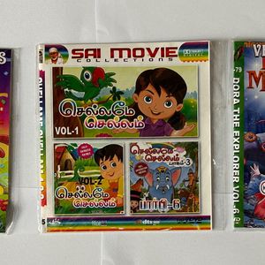 Dora & Other Tamil Children DVD’s