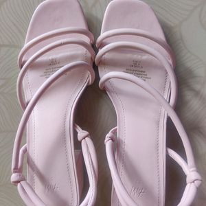 H&M Baby Pink Sandal Heel