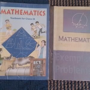 NCERT Class 9 Maths Textbook And Exemplar Combo