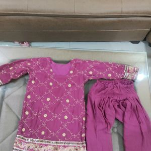 Beautiful Punjabi Suit For Baby Girls