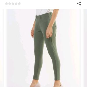 Ankle-Length Flat-front Trousers