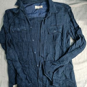 Men's Blue Denim shirt