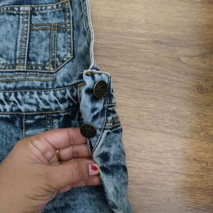 denim dungaree (3-4 Years)