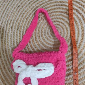 Cute Bow Pink Bag