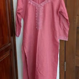 Pink Everyday Kurthi