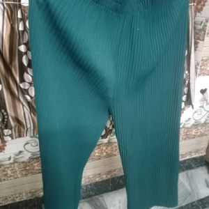 Green Plazzo Pant