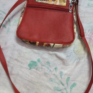 Red Sling Bag